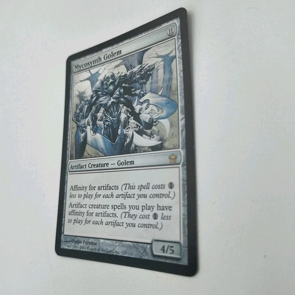 MTG Mycosynth Golem #137‎ Fifth Dawn 2004 MAGIC THE GATHERING📸SEE📸